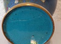 Лот: 20537195. Фото: 6. Cloisonne.Кол.ваза. China. Эмаль...