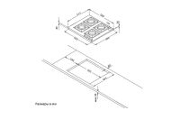 Лот: 23917000. Фото: 2. Газовая панель KORTING HG 661. Крупная бытовая техника