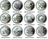 Лот: 2339385. Фото: 3. Канада 25 центов 2000 г полный... Коллекционирование, моделизм