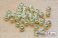 Лот: 10864002. Фото: 2. Шарики для мушек D 3,8 мм., цвет... Рыбалка