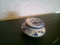 Лот: 2600177. Фото: 2. маленькая баночка с крышечкой... Предметы интерьера