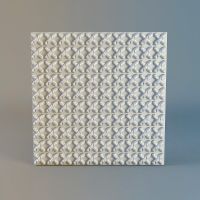 Лот: 6450480. Фото: 2. 3D панель Крестик 350х350. Отделочные материалы