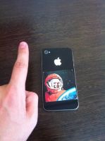 Лот: 6064334. Фото: 2. iPhone 4s Black 16 gb. Смартфоны, связь, навигация