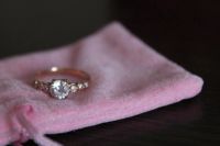 Лот: 6187698. Фото: 4. золотое кольцо с большим фианитом