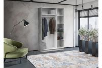 Лот: 25244343. Фото: 2. Шкаф 3-дверный с зеркалом Hoff... Хранение вещей