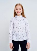 Лот: 23518727. Фото: 2. Школьная блузка O’stin р. 158. Одежда и аксессуары