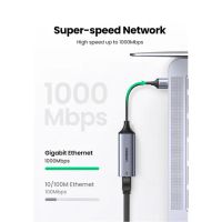 Лот: 21438322. Фото: 3. Адаптер UGREEN USB to RJ45 Ethernet... Компьютеры, оргтехника, канцтовары