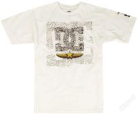 Лот: 2862602. Фото: 2. Футболка DC shoes Rockstar white. Мужская одежда