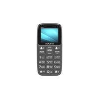 Лот: 25580899. Фото: 2. Сотовый Maxvi B110 grey 2sim/1... Смартфоны, связь, навигация