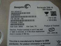 Лот: 4971710. Фото: 2. Жеский диск 500gb. Комплектующие