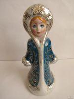 Лот: 8576716. Фото: 5. Снегурочка,фарфор Вербилки,роспись...