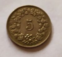 Лот: 25114786. Фото: 2. Швейцария 5 раппен 1944. Монеты