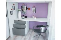Лот: 23699833. Фото: 3. Кровать-чердак POLINI kids Simple. Мебель