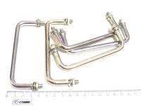 Лот: 16096348. Фото: 6. Ручки хромированные. Количество...