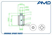Лот: 25819709. Фото: 2. фильтр масляный amd @ AMD арт... Автозапчасти