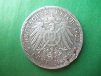 Лот: 18189755. Фото: 4. Баден 5 марок 1902 г. Германская... Красноярск