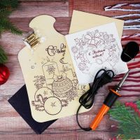 Лот: 17841243. Фото: 2. Набор для выжигания и росписи... Дети растут