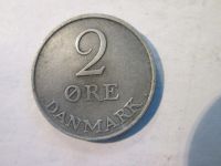 Лот: 15597011. Фото: 2. 2 эре 1959 Дания 2 ore 1959 Danmark. Монеты
