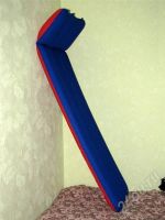 Лот: 400354. Фото: 2. Матрас матерчатый надувной для... Туризм