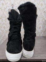 Лот: 15237453. Фото: 2. Сапоги зимние замшевые. Женская обувь