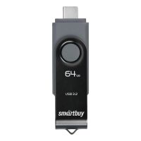 Лот: 23535817. Фото: 6. Флешка Dual USB (+ Type-C) 3.0...