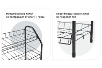 Лот: 23952737. Фото: 3. Этажерка для обуви Hoff ЭТ1. Мебель