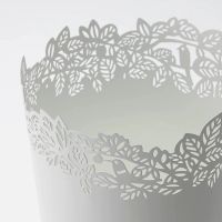 Лот: 12835253. Фото: 3. Кашпо, белый - 12 см IKEA Икеа. Растения и животные