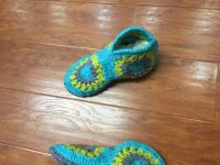 Лот: 25943980. Фото: 2. Ботики домашние 24,5 см по стельке... Вязание, шитье