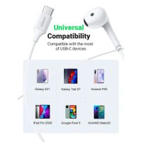 Лот: 22380197. Фото: 2. Наушники UGREEN Wired Earphones... Аудиотехника