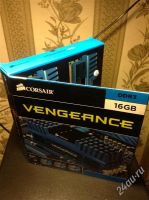 Лот: 2404001. Фото: 3. 16gb ddr3 1600 4x4gb corsair cmz16gx3m4a1600c9b... Компьютеры, оргтехника, канцтовары
