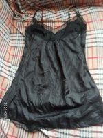 Лот: 16249509. Фото: 2. Сорочка черная (размер 42-44). Женская одежда