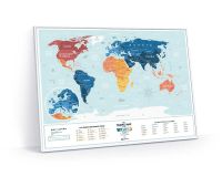 Лот: 15604230. Фото: 2. Скретч Карта Мира Travel Map Holiday... Сувениры