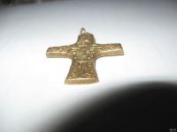 Лот: 17379907. Фото: 4. Нательный крестик середина 20...