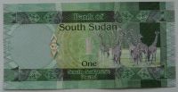 Лот: 9595497. Фото: 2. Южный Судан 1 фунт 2011, в обороте... Банкноты