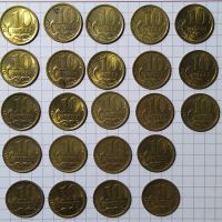 Лот: 1141152. Фото: 3. 23 монеты 10 копеек, 2003г., СПМД. Коллекционирование, моделизм