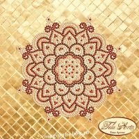 Лот: 22183807. Фото: 2. Схема для вышивки бисером Мандала... Ручная работа