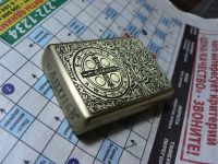 Лот: 6403794. Фото: 2. Расписная зажигалка под Zippo. Хозтовары