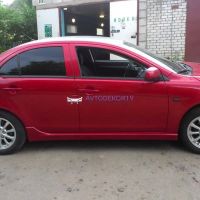 Лот: 15895886. Фото: 5. Накладки "EVO style" на пороги...