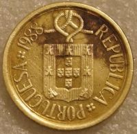 Лот: 8290677. Фото: 2. 10 эскудо 1988 Португалия. Монеты