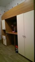 Лот: 6322194. Фото: 2. Кровать- чердак ( детская горка... Детская мебель