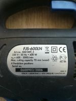 Лот: 20570307. Фото: 2. Электролобзик Ferm FJS-600LN. Инструмент и расходные