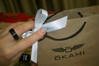 Лот: 12624069. Фото: 6. Кольцо Okami из черной стали