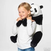Лот: 12444623. Фото: 6. Мягкая игрушка, панда IKEA Икеа
