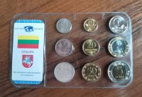 Лот: 16707294. Фото: 2. Литва набор из 9 монет 1 цент... Монеты