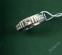 Лот: 2405579. Фото: 2. (№1965) кольцо серебро (центральный... Ювелирные изделия, бижутерия, часы