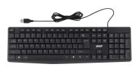 Лот: 24948549. Фото: 3. Клавиатура USB Acer OKW121, черный... Компьютеры, оргтехника, канцтовары