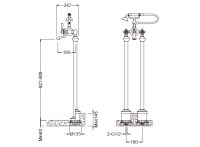 Лот: 3425443. Фото: 3. Смеситель 8053019VF. Строительство и ремонт