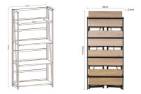 Лот: 23660608. Фото: 9. Стеллаж складной BRABIX Loft