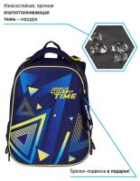 Лот: 25013323. Фото: 3. Ранец Berlingo Expert Max "Triangles... Дети растут