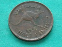 Лот: 11442916. Фото: 8. Монета 1,2 пенни Австралия 1951...